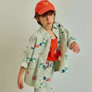 하우스 올오버 우븐 셔츠 MINT)