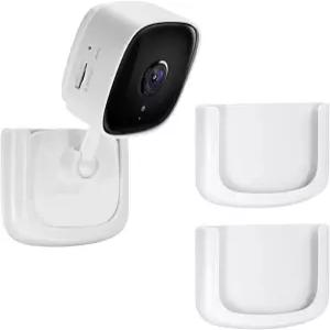 2팩 노 드릴 타포 카메라 마운트 강력 접착 내구성 벽걸이 스탠드 장착 C100 C110 간편한 설치 창 브래킷