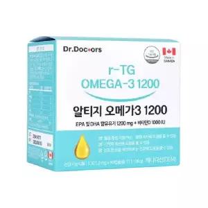 [삼립]닥터닥터스 알티지 오메가3 1200 1301.2mg x 90캡슐_24611260