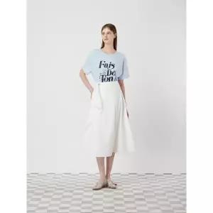 [CC콜렉트](강남점)[씨씨콜렉트]플레어 언발란스 랩 스커트_C252MSD042