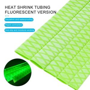 1M 미끄럼 방지 열 수축 튜브 2:1 형광색 발광 튜빙 낚싯대용 2025303540mm