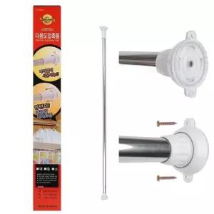 너비조절 스텐 압축봉-소 다용도 68-114cm 옷걸이