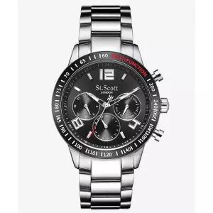 [정품] 세인트스코트런던 Hektor 헥토르 멀티 남성 메탈 시계 ST2105M-SBS 1045098