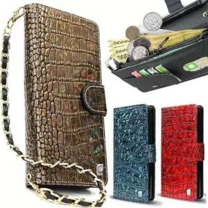 소가죽케이스 갤럭시점프2 가죽 케이스 지퍼 지갑 크로커 M336