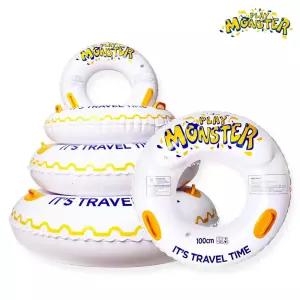 튜브-80CM 유아 원형 용품 어린이 아동 수영 물놀이 몬스터 [fBA9182]