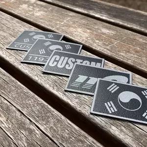 패치 태극기 커스텀 주문 제작 와펜 오바로크 소량굿즈 밀리터리 [f8A4213]