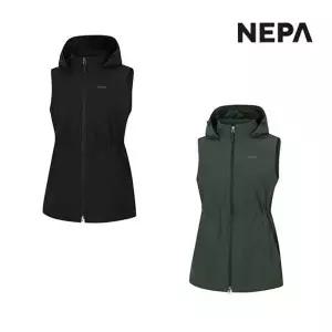 매장정품 네파7J61401 여성 등산 가을 조끼 간절기 방풍 롱 후드 베스트 1830596