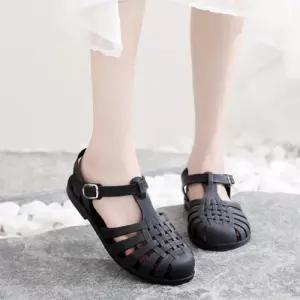 여성 5컬러 피셔 젤리샌들 아쿠아슈즈 여름샌들 물놀이샌들