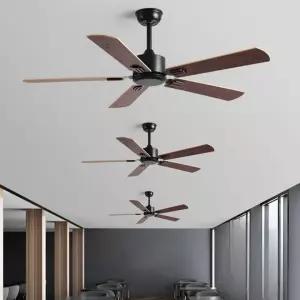 대형 천장실링팬 거실 선풍기 슬림 LED 환기