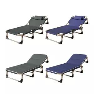 (이거찜)접이식 침대 낮잠 안락의자 철제 간이침대 야전침대 간이침대