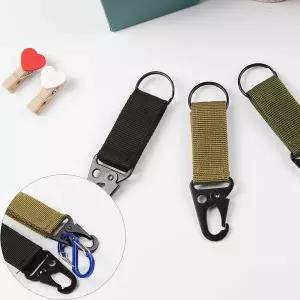 [콩심팥심]걸이 등산 용품 캠핑 봉걸이 카라비너 1P 낚시 ZF 찍찍이