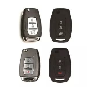 렉스턴 뷰티풀 코란도 3버튼 스마트키 실리콘 케이스 Lig4+3IhG