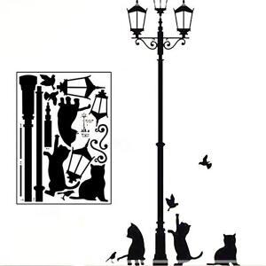 [2개구성] 라이트몰수입 고양이 월페이퍼 포인트 스티커 벽지 FAWB07ED6