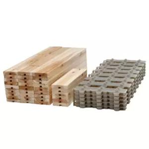 편백나무 조립식 마루 바닥재 73개입 셀프 인테리어 wIH1+5XFt