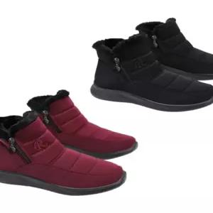 방한털부츠 남녀공용 로얄 앵클부츠 패딩부츠 방한화 겨울털신발