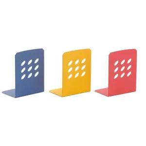 북엔드 L형 소 (2개 1조) 책꽂이 책거치대/미니/도서/거치대/간이/철제/책고정/철재/책꽃이/정리대/L자형