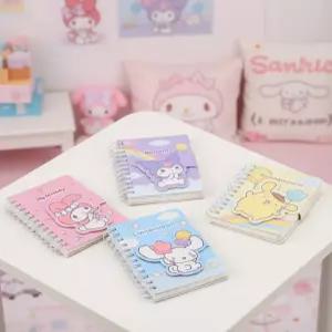 산리오 마그넷 수첩 캐릭터 자석 미니수첩 단어장 스프링 미니노트 휴대용 메모장 (3개)