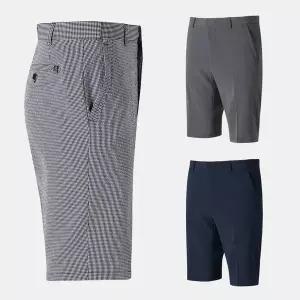 남성 시어서커 허리 밴딩 골프 반바지 YGF06 여름