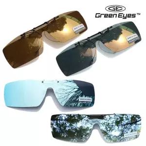 [그린아이즈] 클립온 OBLKM 싱글 미러 편광렌즈 골프 스포츠 기능성 자외선 100% 차단 선글라스