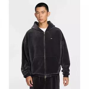 나이키 르브론 남성 벨루어 풀집 농구 후디 - 블랙 IM0636-010 312510