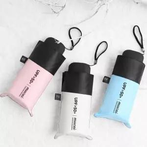 미니 5단 우산 휴대용 초경량 양우산