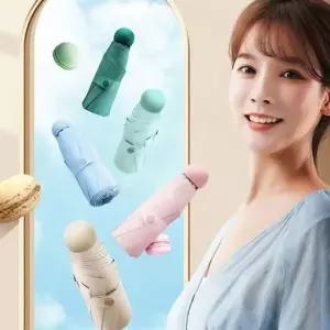 미니 우양산 양우산 5단 UV 접이식