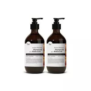 수오가닉 퍼퓸 샴푸워시 스윗피치 1000ml 2개