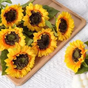 [콩심팥심]해바라기 조화 인테리어 꽃 빈티지 예쁜꽃