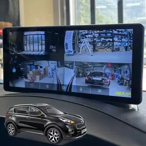 올뉴스포티지 블랙박스4채널 터치형 호환 호크W