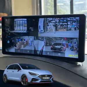 올뉴i30N라인 블랙박스4채널 터치형 호환 호크W