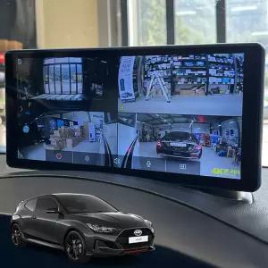 올뉴벨로스터 블랙박스4채널 터치형 호환 호크W