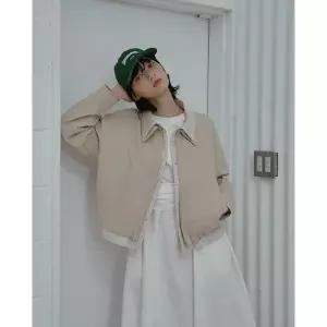 갤러리아 [LAP]셔츠 배색 점퍼 (AS1WZ262)