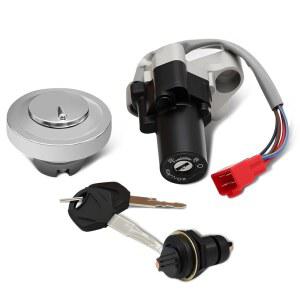 Aspaton 점화 스위치 연료 캡 시트 잠금 키 XVS650 XVS1100 XVS400 XVS125 XVS250 드래그 스타 V-Star 650 1100 4TR-8210-00 4TR-8501-01 4TR-820-00