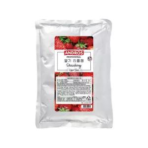 리플잼 딸기 업소용 카페잼 딸기잼 대용량 1kg 앤드로스 스트로베리잼 스트로베리쨈