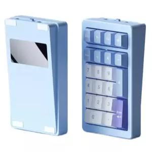 PANDA20 V2 알루미늄 숫자 기계식 매크로 키패드 넘버패드 실버-베어본