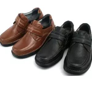 케주얼화 남성 슬립온 천연가죽 8201D 반도케주얼화 찍찍이케주얼화 단화 운동화