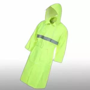 안전우의 코트 AJ-4 교통안전 도롱이우의 연두형광