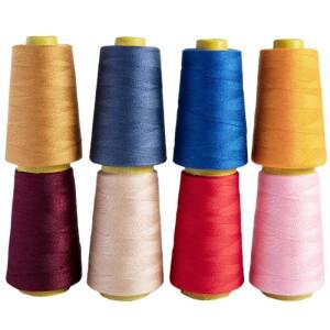 카우보이 스레드 바느질 강한 폴리에스테르 실내 장식 캔버스 태피스트리 바지 신발 Leathercraft Accs