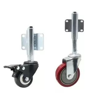 캐스터 대문 충격 저소음 흡수 도어 교체 쇼바바퀴 철문 스프링 휠