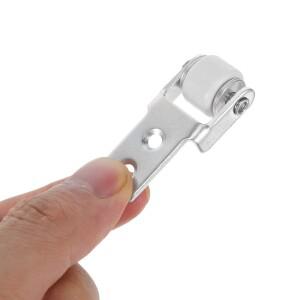 4개 조용한 가구 캐스터 나일론 가이드 휠 식탁 옷장 문 슬라이딩  중량용 바닥 보호기