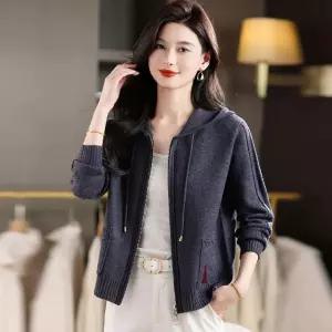 헐크 여성용 여사친 니트 캐주얼 쇼트 빅사이즈 맨투맨 후드 카디건 스웨터 티 봄가을 가을옷 KKE3