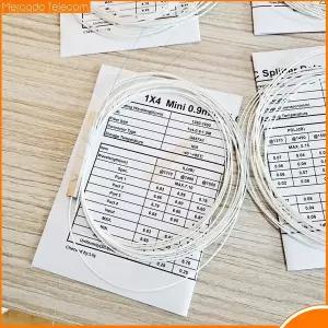 호환 커넥터 케이블 전선가리개 없는 광섬유 PLC 스플리터 블록리스 24 포트 광섬유 PLC 스플리터 0.9mm 1x