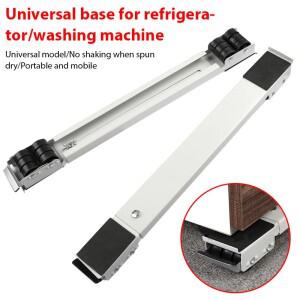 2피스 부하 용량 200KG 스테인레스 스틸 녹 방지 스탠드 조정 가능 40-69cm 세탁기 냉장고 세탁용 방진