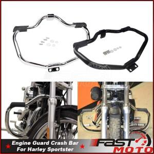 할리 스포스터 1200 883 XL 48 72 다리미 XL883N SuperLow 40-Eight 크래시 바  고속도로 엔진 가드 보호