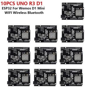 WIFI 무선 블루투스 개발 보드  Wemos D1 Mini용 ESP32  Arduino호환 UNO R3 R32  CH340  4M 메모리 원 ESP