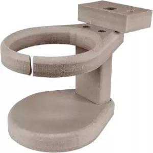 아디론댁 의자 컵 홀더 부착물 - 내구성 있는 폴리 목재 음료 폴리우드 야외 가구용 조절 가능한 액세서리