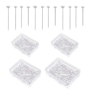 50/100피스 다이아몬드 핀 양재 자수 패치 워크 웨딩 부케 바느질 위치 바늘 DIY 액세서리