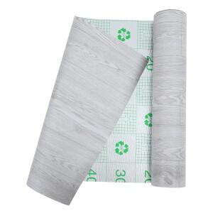 자가 접착 PVC 바닥재 롤 1미터 방수 스티커 (주방  욕실  침실용) 미끄럼 방지