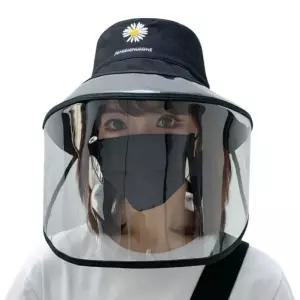 농약모자 가드 분리형 마스크 캡 살포용 방제 보호 살충제 모자 안전모 제초