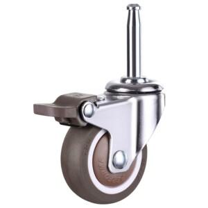 ABS 캐스터 고무 캡 무소음 트롤리 케이스 바퀴 여행가방 부품 교체 코팅된